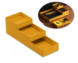 Komplet modular biurkowy 3 elementy uniwersalny zestaw do pracy i nauki